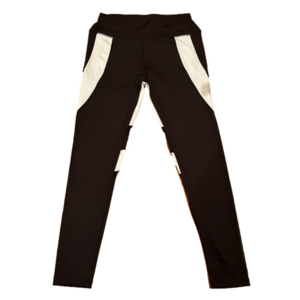 Black and White leggings Small